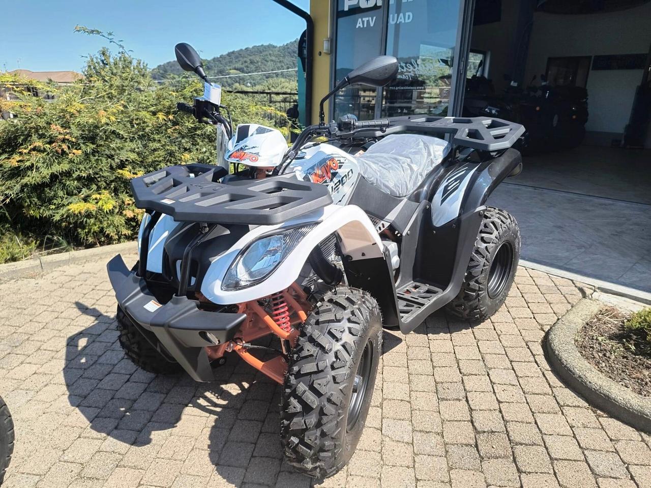 Quad kayo au 200 agricolo trattore targa gialla