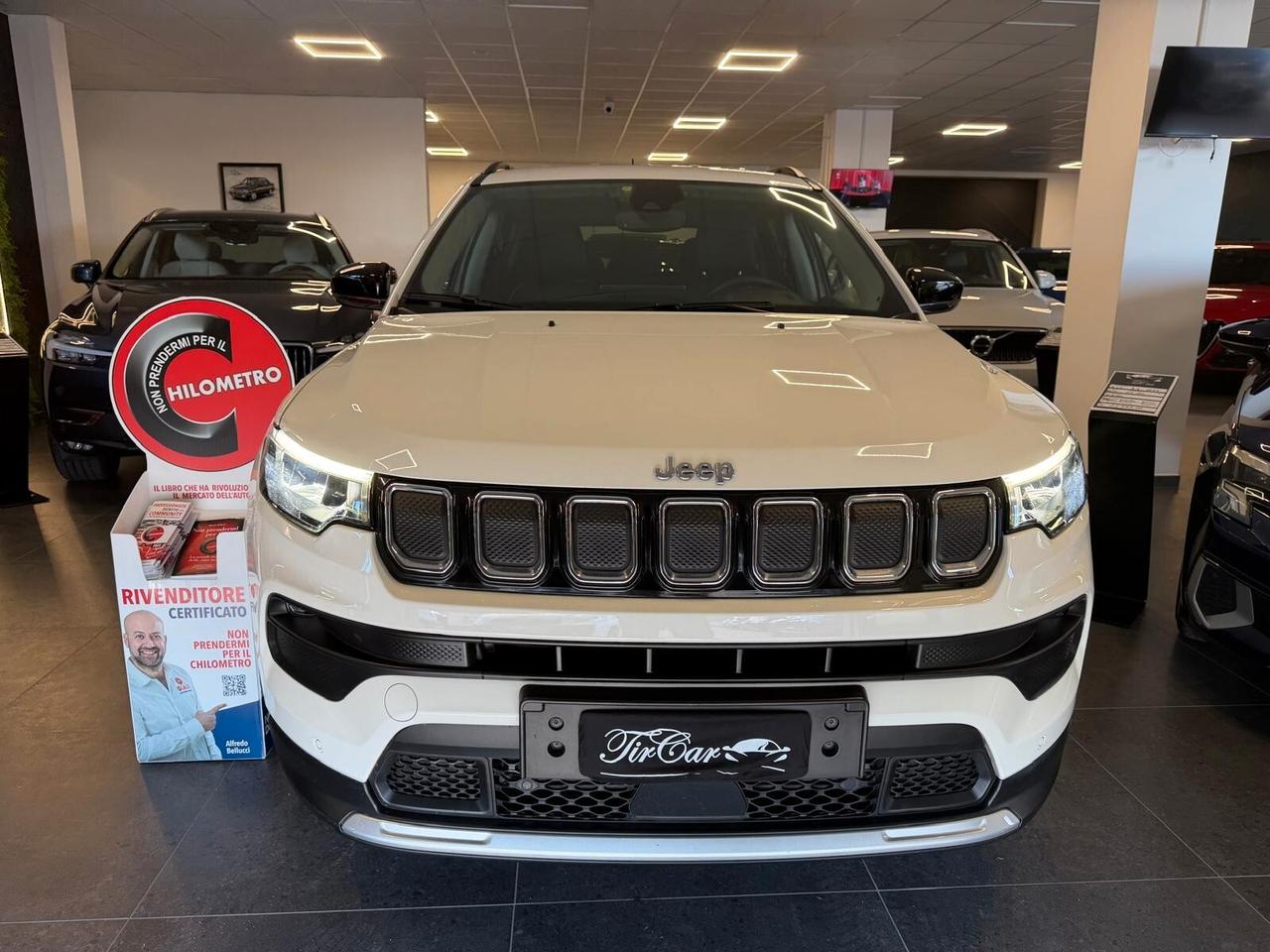 JEEP COMPASS 1.6 MJT LIMITED 130CV PELLE NAVI CAM ANNO 2021