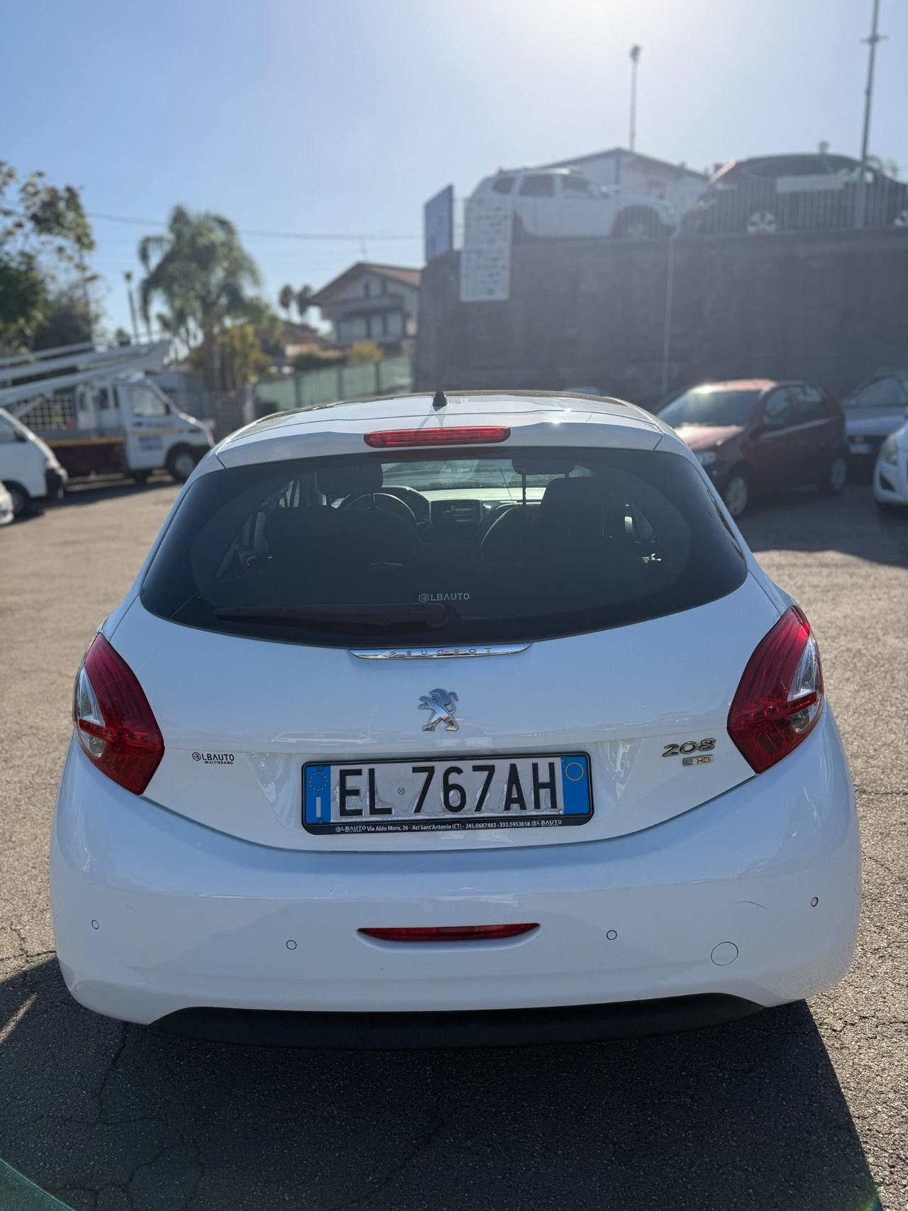 Peugeot 208 1.6 e-HDi 92 CV S 5 porte Allure tetto panoramico