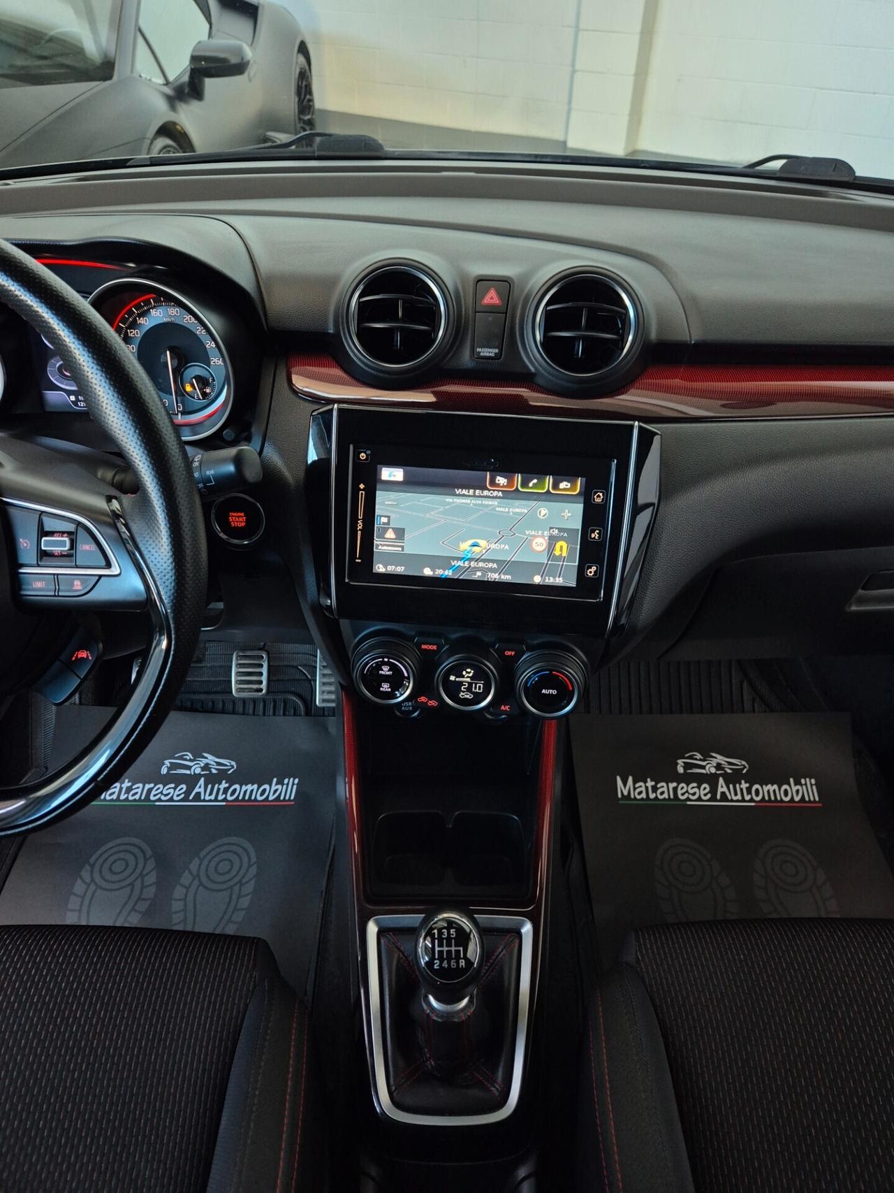 Suzuki Swift SPORT 1.4cc Boosterjet 140cv Carplay sedili riscal