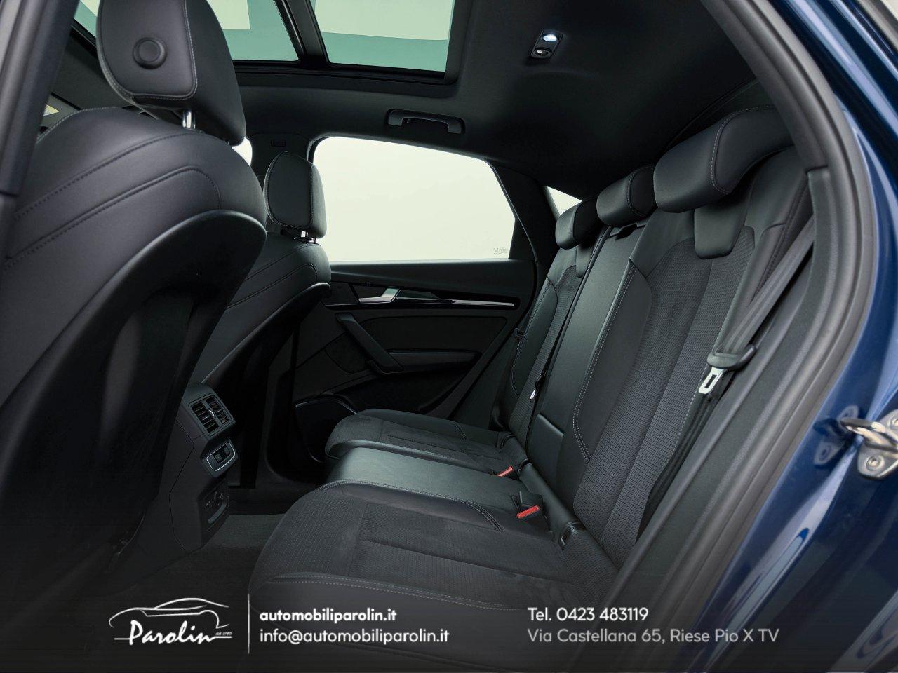 Audi Q5 Sportback 40 2.0 tdi mhev 12V S-line Plus quattro S-tronic Tetto-Black pack-20''