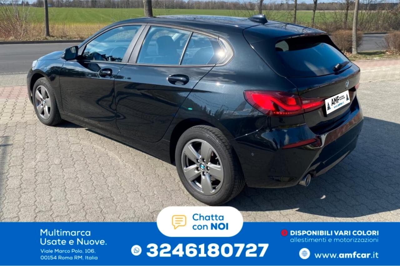 BMW 118 i Advantage, LED, Navigatore, PDC, Cambio automatico