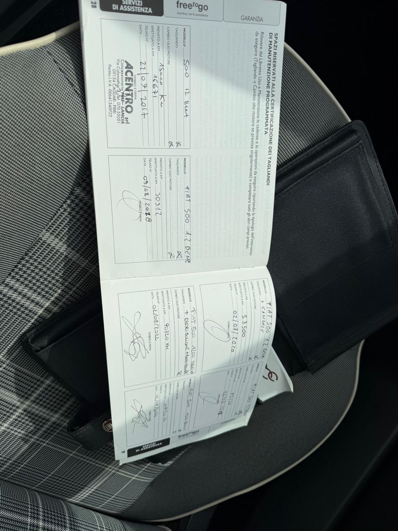 Fiat 500 1.2 benz- Neopatentati-Garanzia