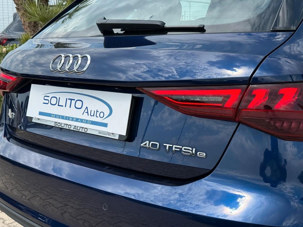 Audi A3 SPB 40 TFSI e 204 cv Hybrid - Plug-in S tronic