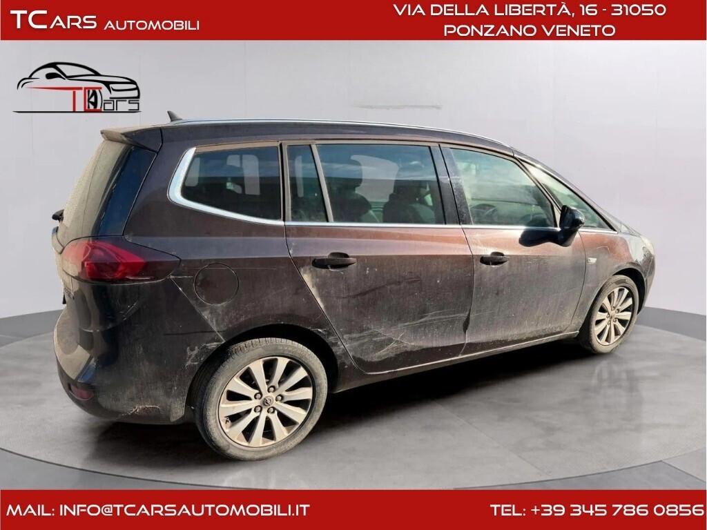 OPEL ZAFIRA 1.6 METANO - 7 POSTI - EURO 6