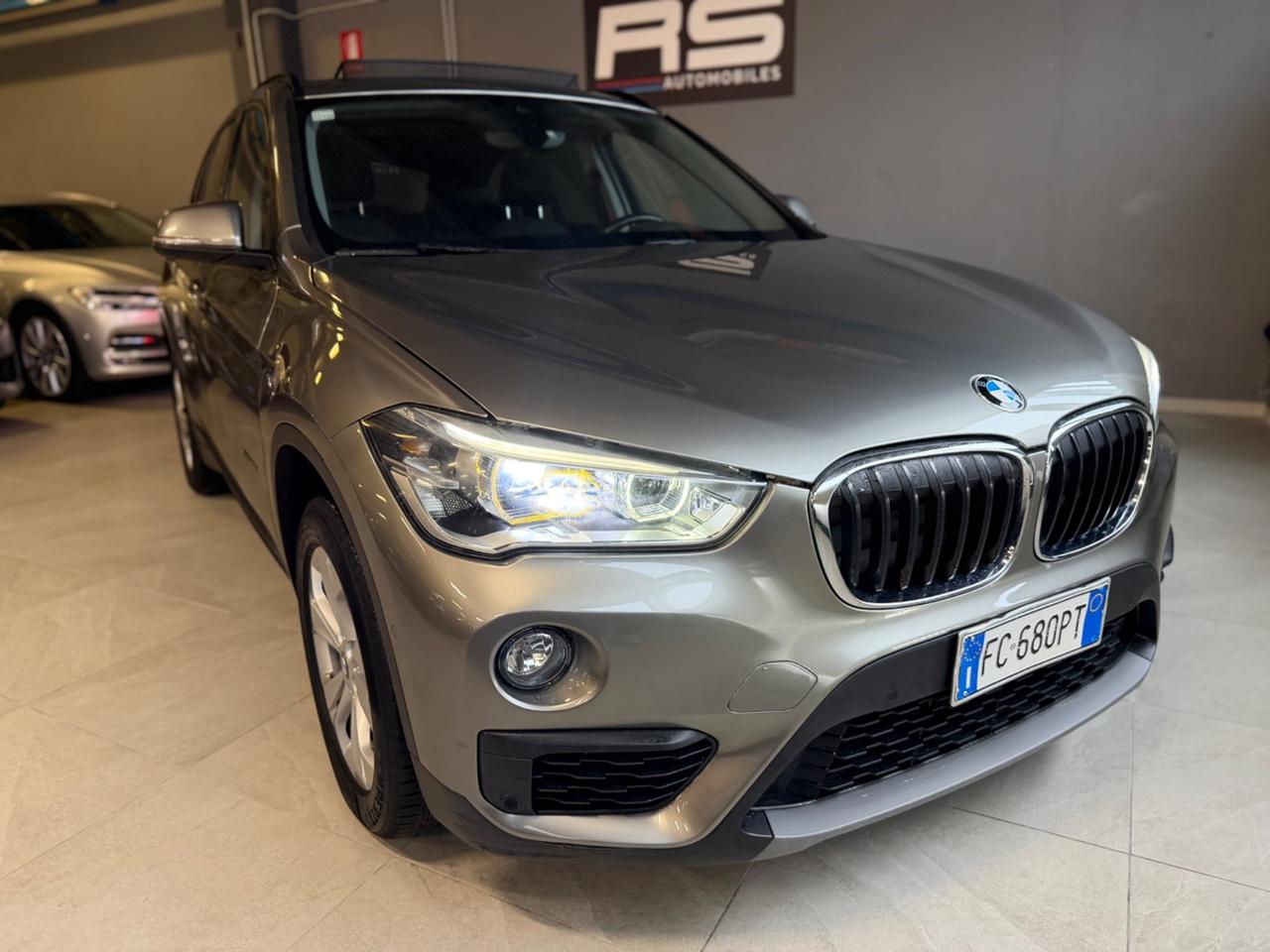 Bmw X1 18d ADVANTAGE EU6B TETTO KMCERT UNICOPR GARANZ
