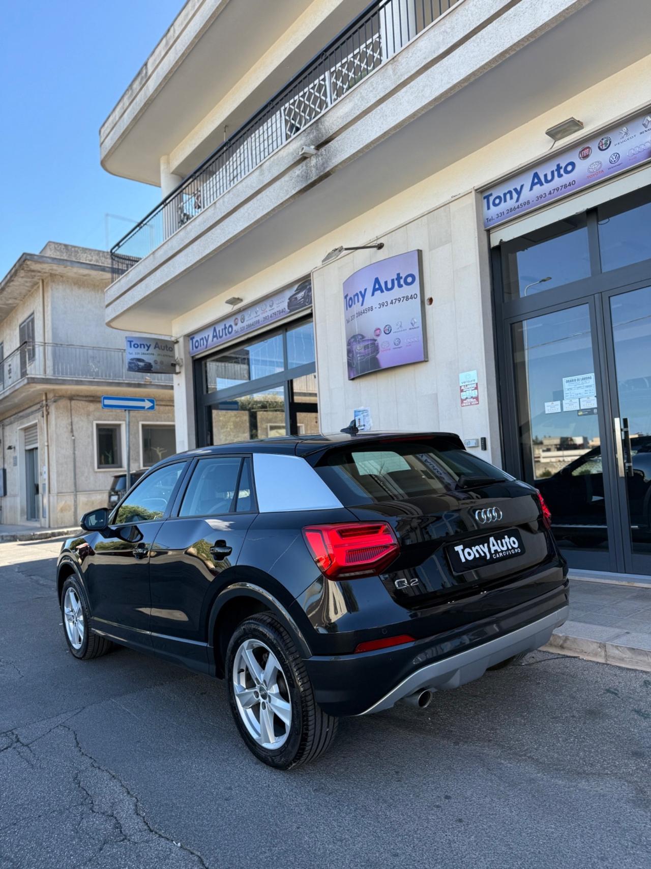Audi Q2 1.6 tdi Admired s-tronic NAVIGATORE,FULL LED,AUDI CONNECT,KM CERTIFICATI AUDI,UNI PROPRIETARIO