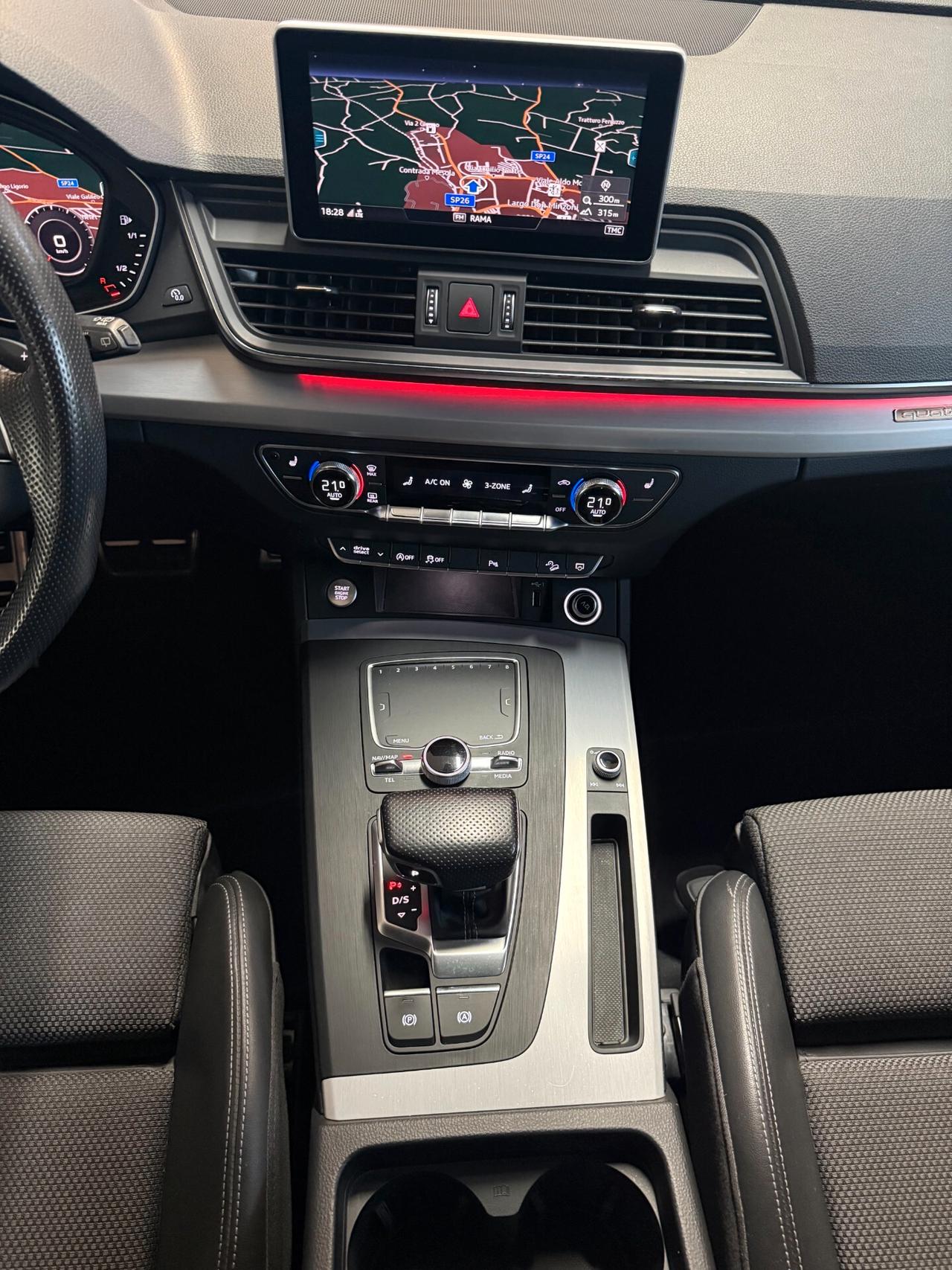 Audi Q5 40 TDI quattro S tronic line plus Matrix Ambiente Pelle