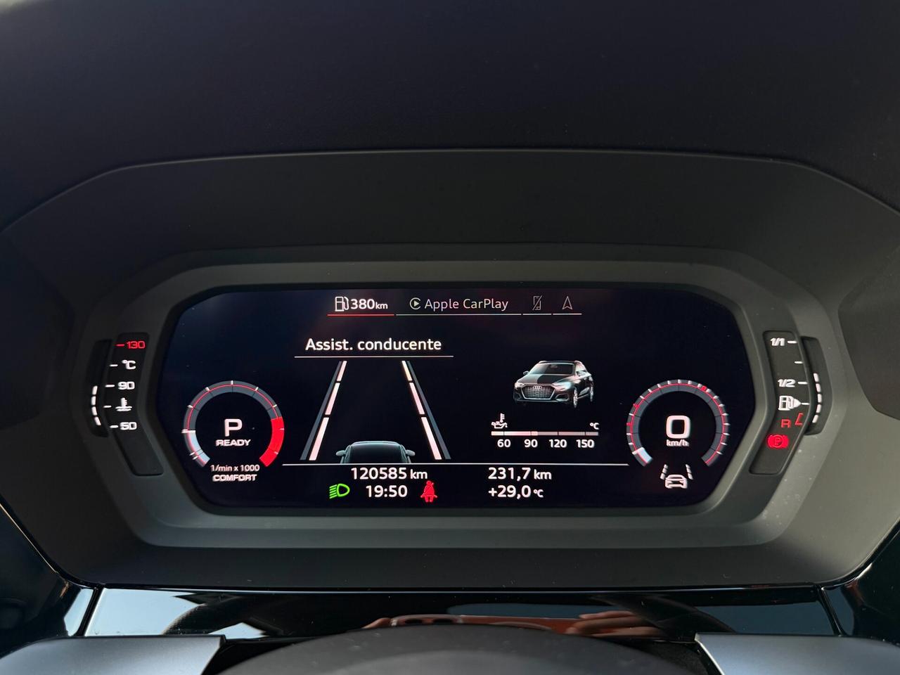Audi A3 SPB S-LINE EDITION/1.5 150 CV/TETTO/AMBIENT LIGHTS