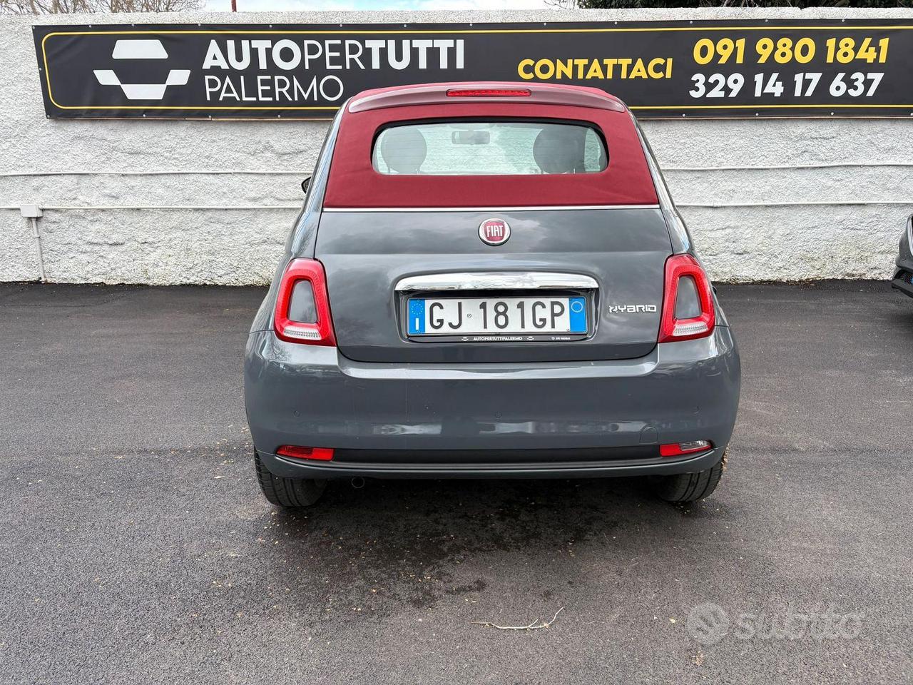 FIAT 500 C 1.0 Hybrid Dolcevita (70CV) Cabri
