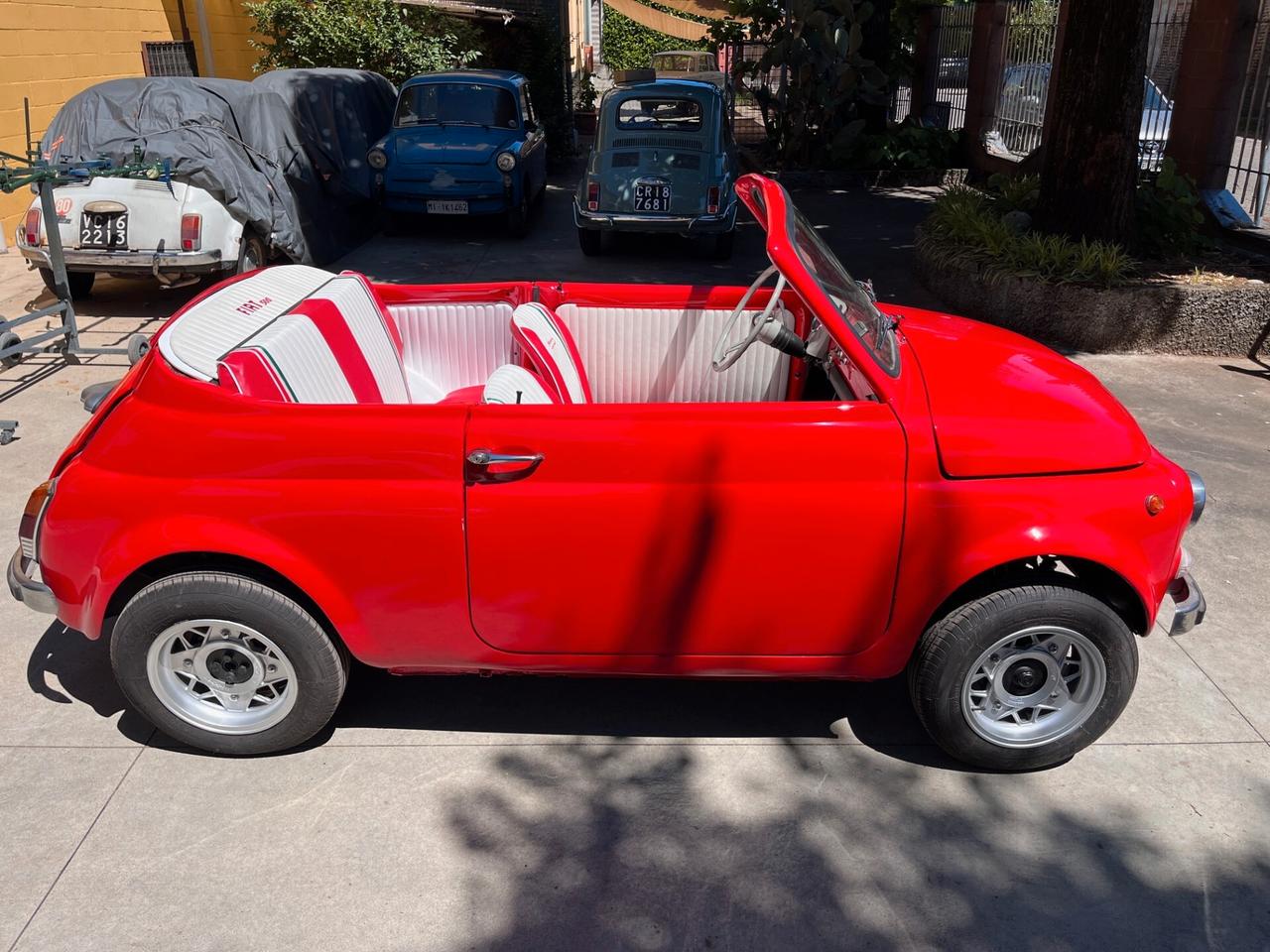 Fiat 500 F Cabrio del 1970