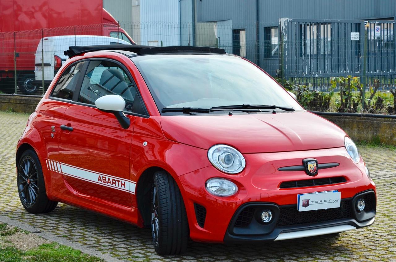 ABARTH 595C 1.4 T-JET ESSEESSE 180cv AUT, PARI AL NUOVO, UFF ITALIANA, AKRAPOVIC, SEDILI IN CARBONIO, 17", PERMUTE