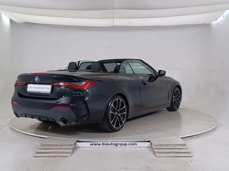 BMW Serie 4 Cabrio Serie 4 G23 2020 Cabrio Diesel 420d Cabrio mhev 48V Msport auto