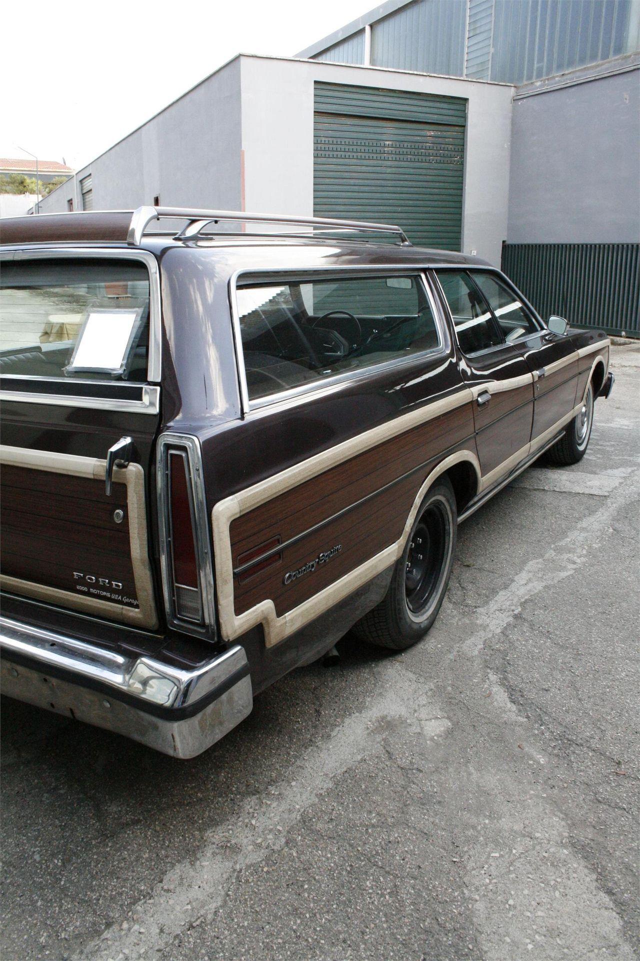 Ford Country Squire anno 1978  elaborazione edelbrok