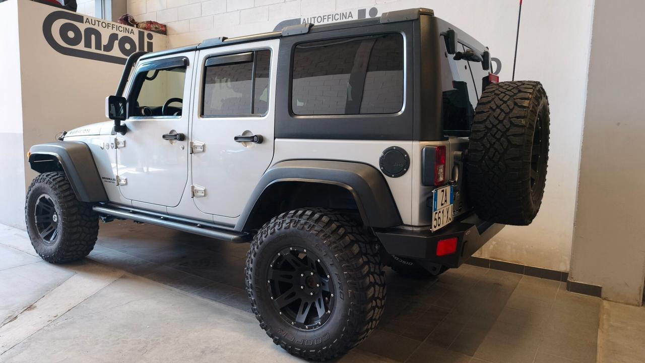 Jeep Wrangler Unlimited 2.8 CRD DPF Rubicon PREPARATA PER FUORISTRADA OMOLOGATA