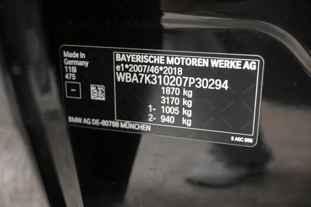 BMW 118i 136CV STEPTRONIC SPORT EDITION ( FARI LED - BMW DIGITAL COCKPIT - AMBIENT LIGHTS - NAVI - MIRROR - PARK ASSISTANT - TELECAMERA POST. - CERCHI 17 )