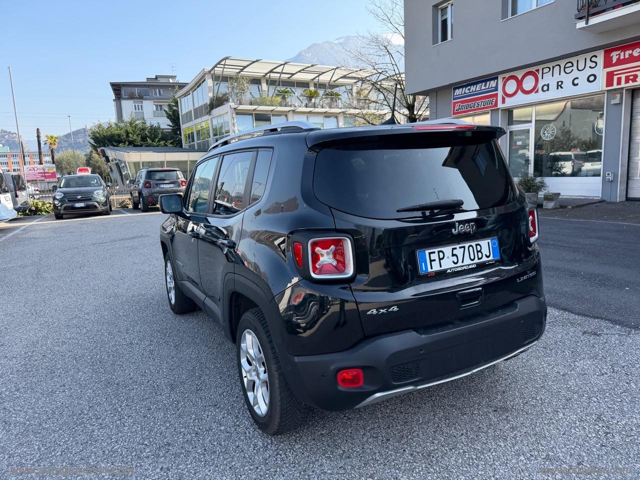 JEEP Renegade 2.0 Mjt 140 CV 4WD AD.L.Limited GANCIO TRAINO