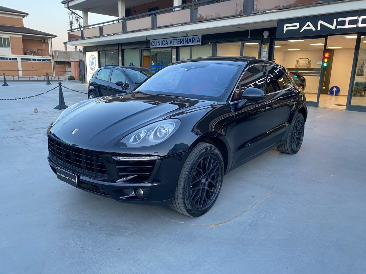 Porsche Macan 3.0 S Diesel NO SUPERBOLLO PELLE ROSSA CARTIER