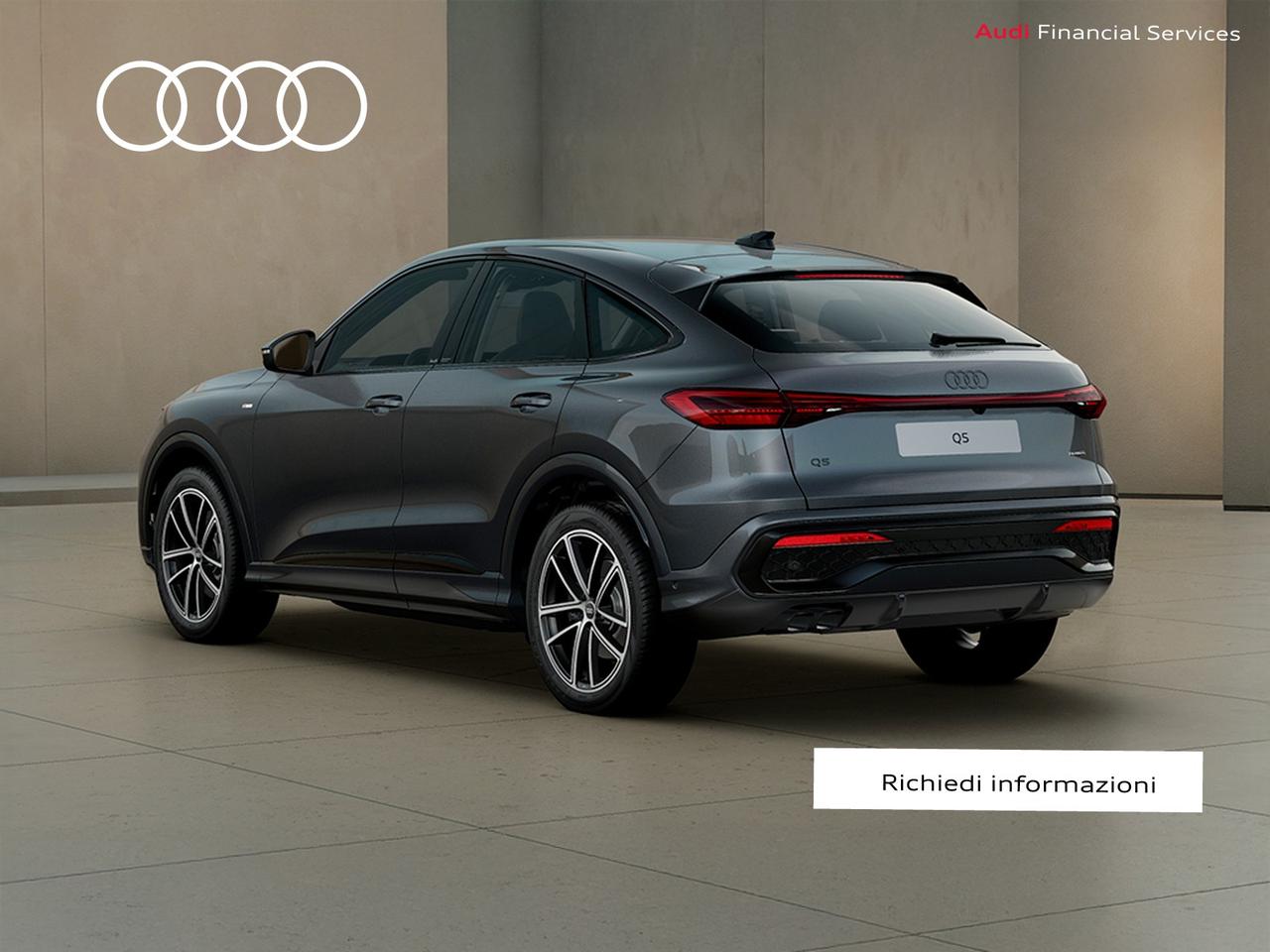 Audi Q5 sportback 2.0 tdi mhev+ s line edition quattro 204cv s-tronic