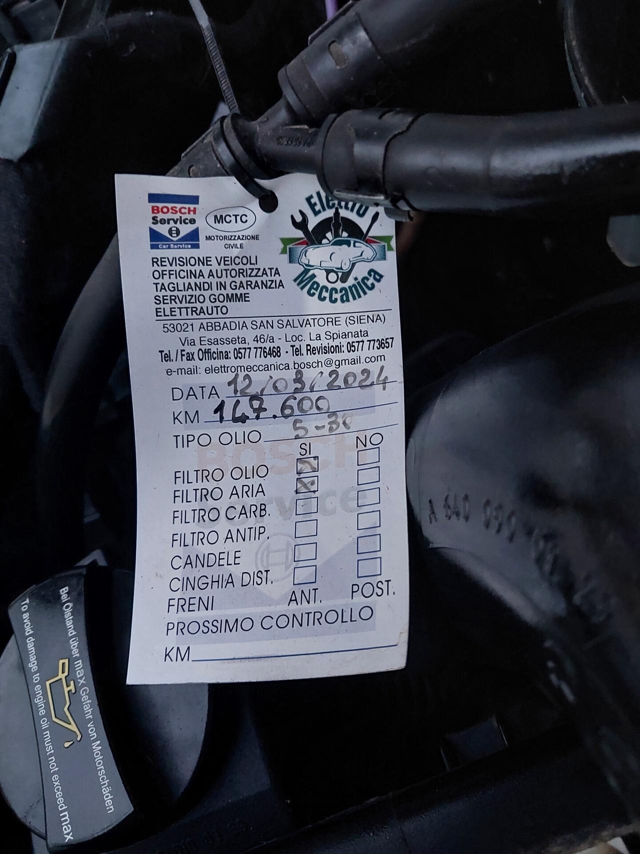 MERCEDES A160 CDI ELEGANCE AUTOMAT.06/2008