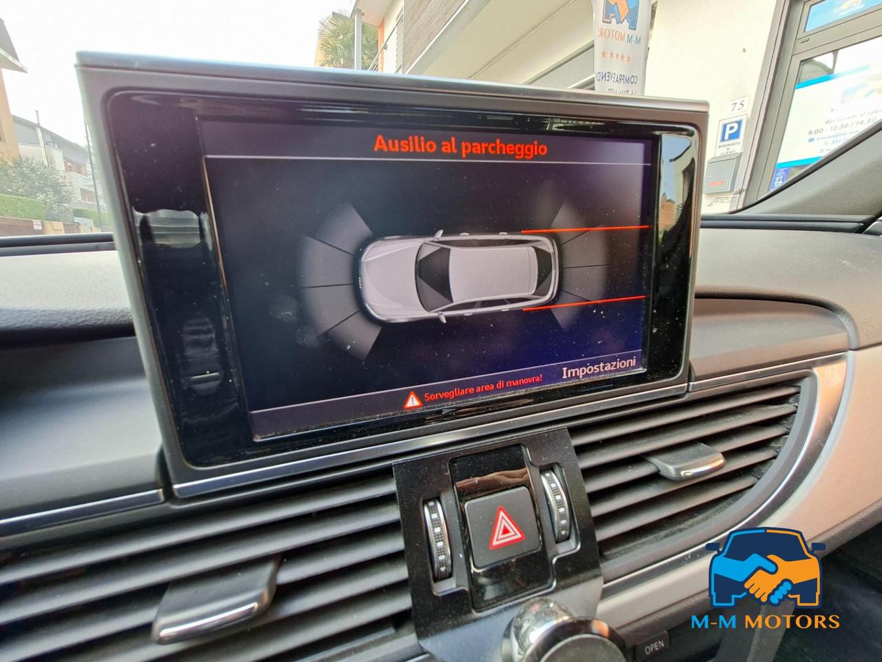 AUDI A6 AVANT S LINE gancio traino