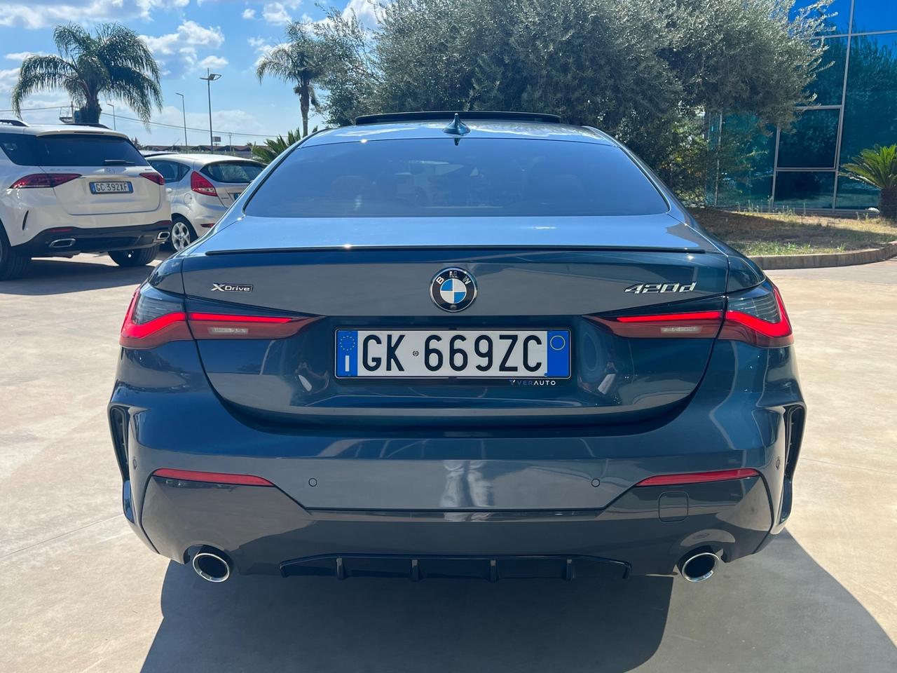 BMW 420d coupè mhev 48V xdrive Msport auto - possibilità noleggio no scoring