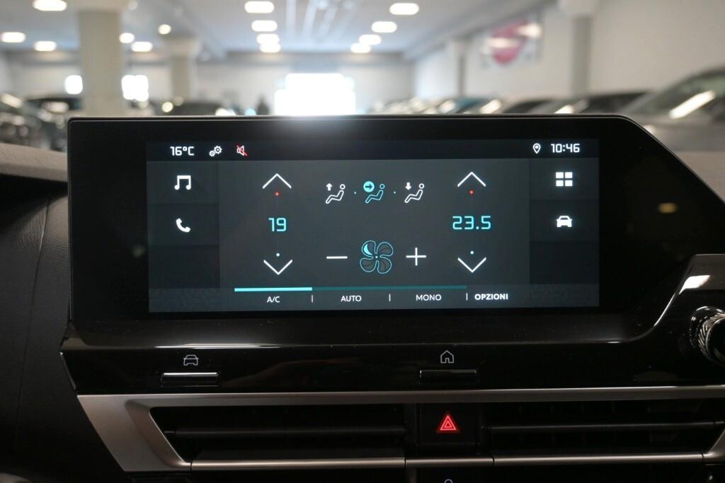 CITROEN C4 1.5 BLUEHDI 130CV EAT8 PLUS ( FARI LED - COCKPIT - CLIMA BIZONA - MIRROR - SENSORI POST. - TELECAMERA POST. - CERCHI 18 )