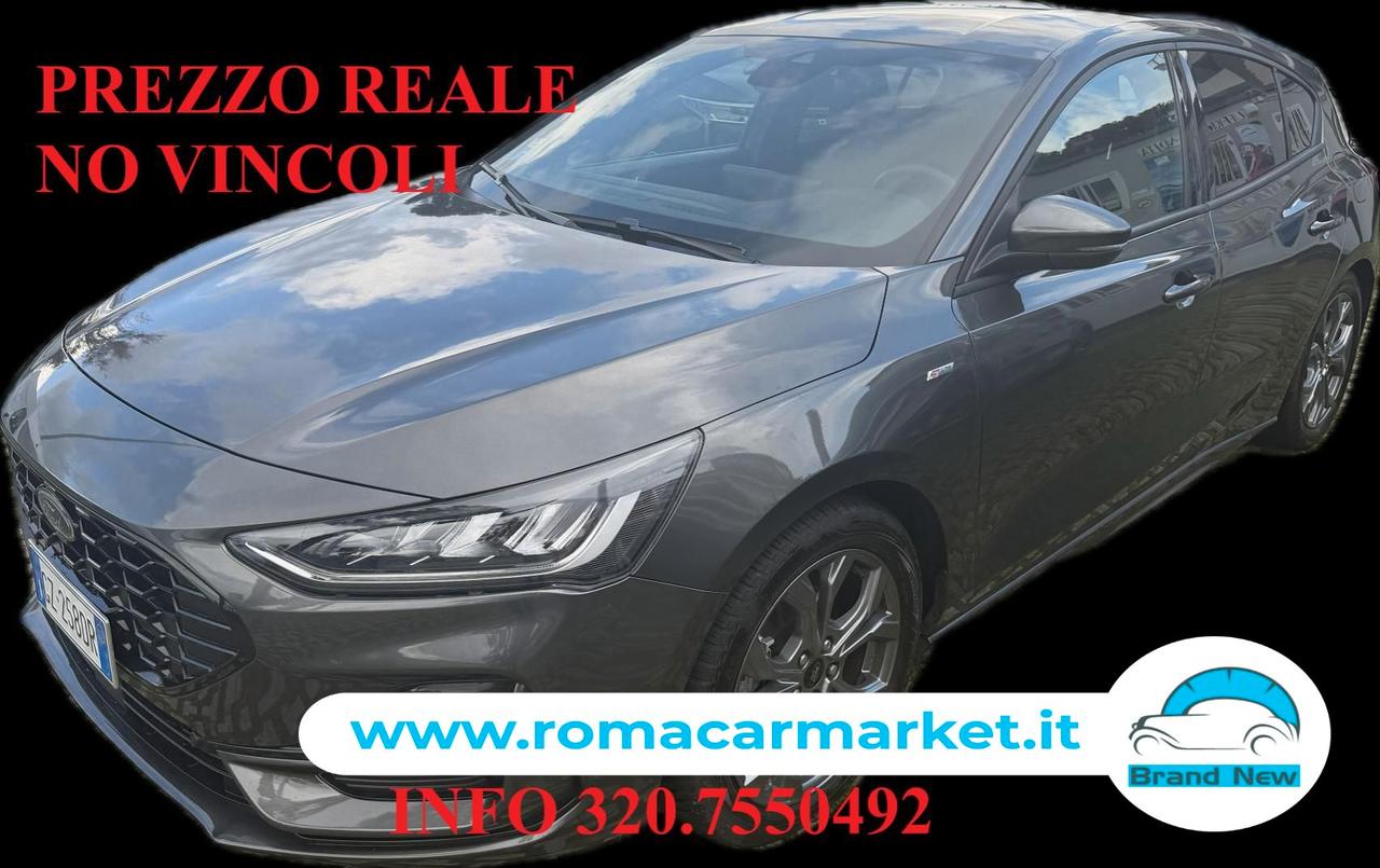 Ford Focus 5 Porte Focus 1.0 ecoboost h ST-Line 125cv AZIENDALE KM CERTIFICATI