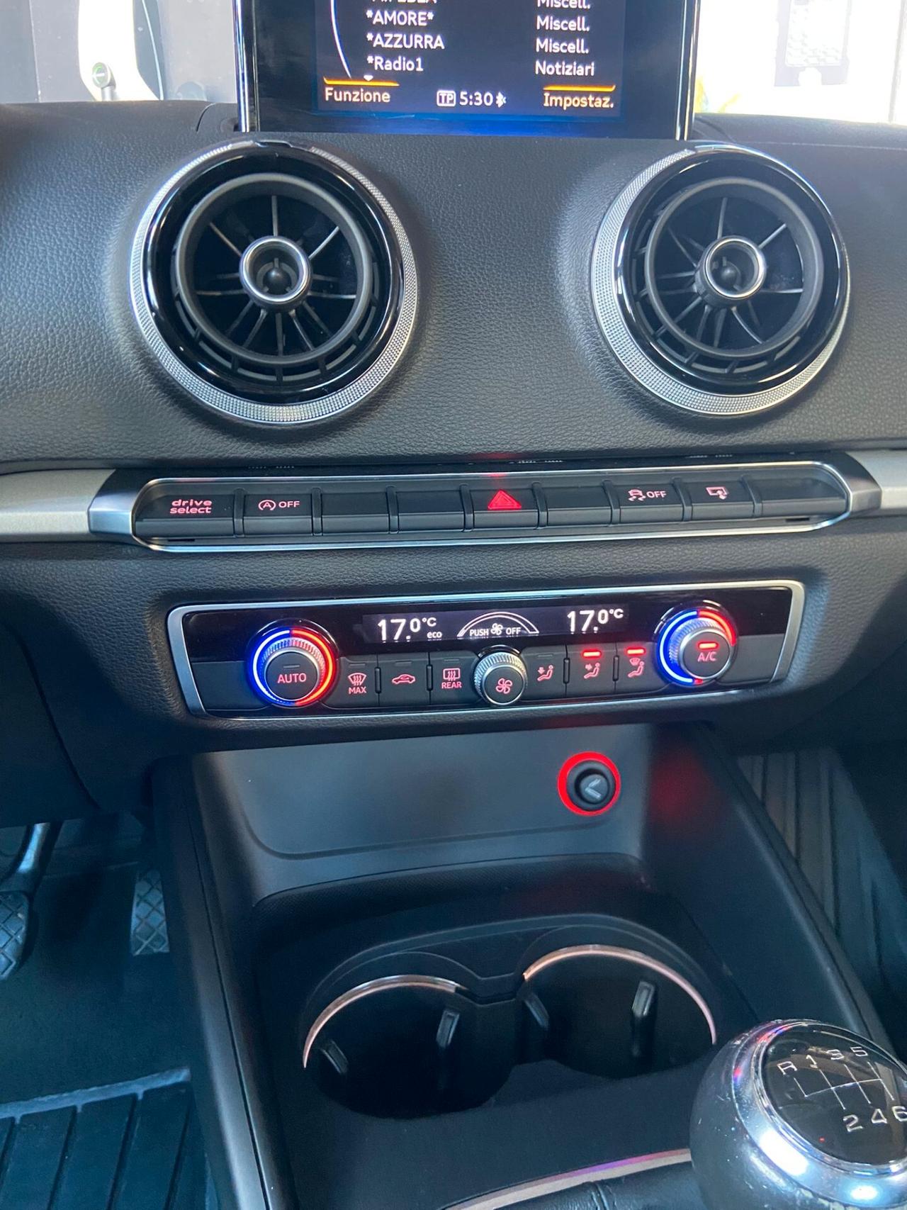 Audi A3 Sportback 1.6 TDI 110cv (81kw) Ambition EURO6