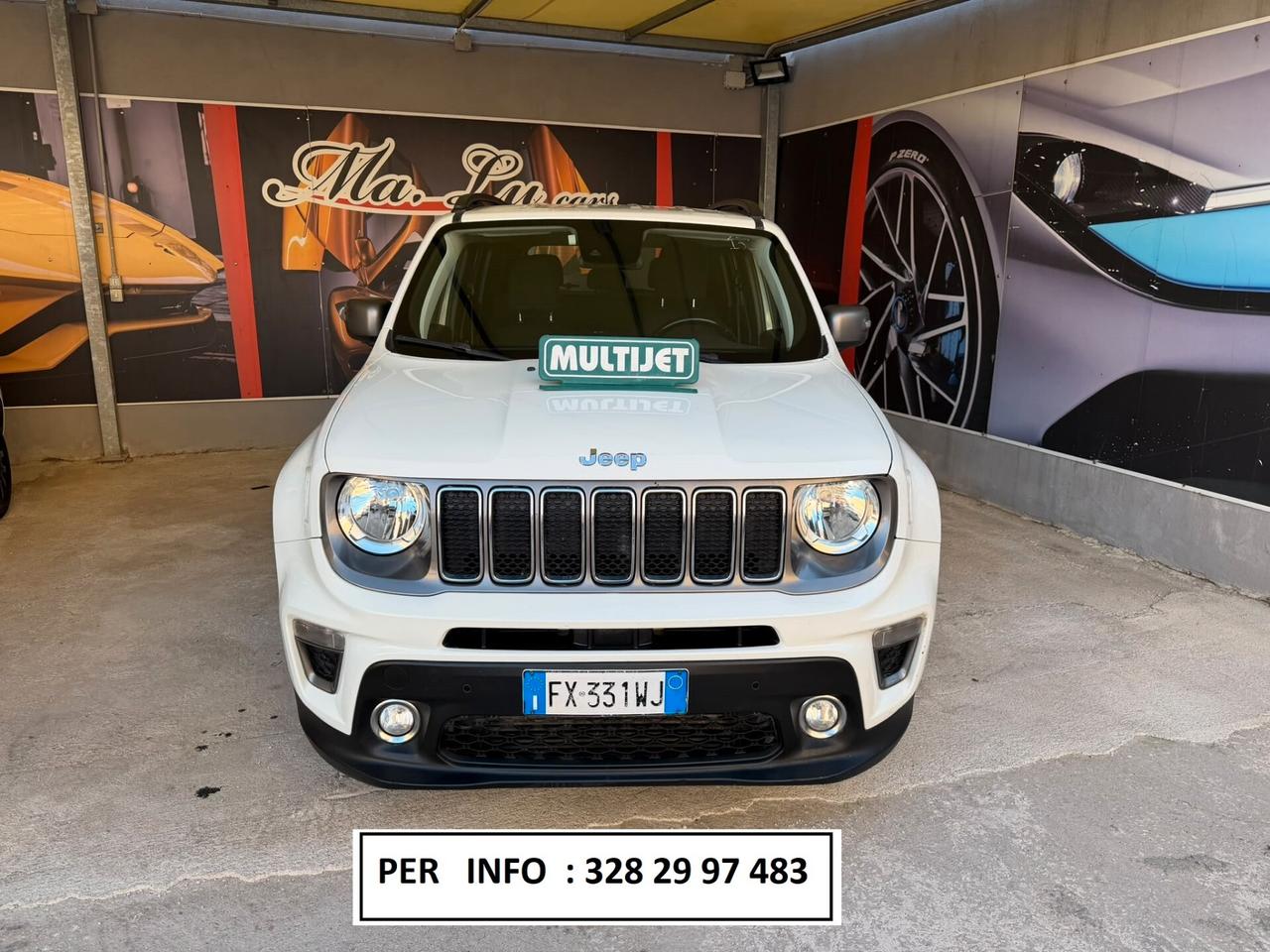 Jeep Renegade Limited 1.6cc diesel 12 mesi garanzia-2019
