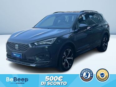 SEAT Tarraco 2.0 TSI FR 4DRIVE 190CV DSG