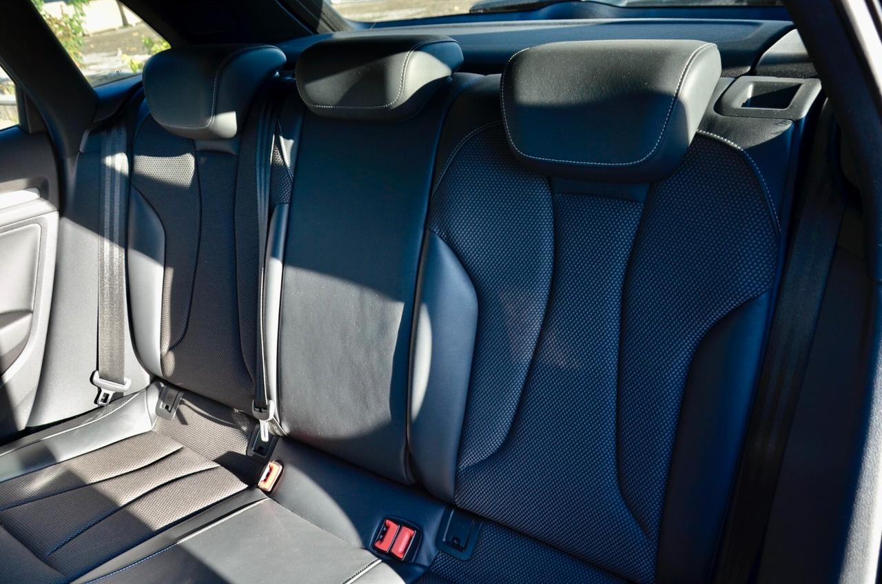 AUDI A3 SPORTBACK 40 2.0 TDI S-LINE INT+EXT QUATTRO 184cv S-TRONIC, EURO 6D, SERVICE AUDI, BANG&OLUFSEN, MATRIX, SEDILI SPORTIVI, 19", PERMUTE