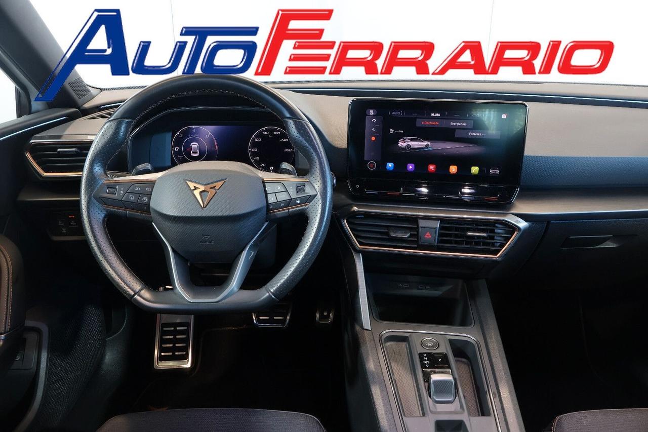 Cupra Leon 1.4 TSI 19" APPLE CAR PLAY GUIDA DI 2°LIVELLO CRUISE ADATTIVO FULL LED SENS PARK X2 LINE ASSIST