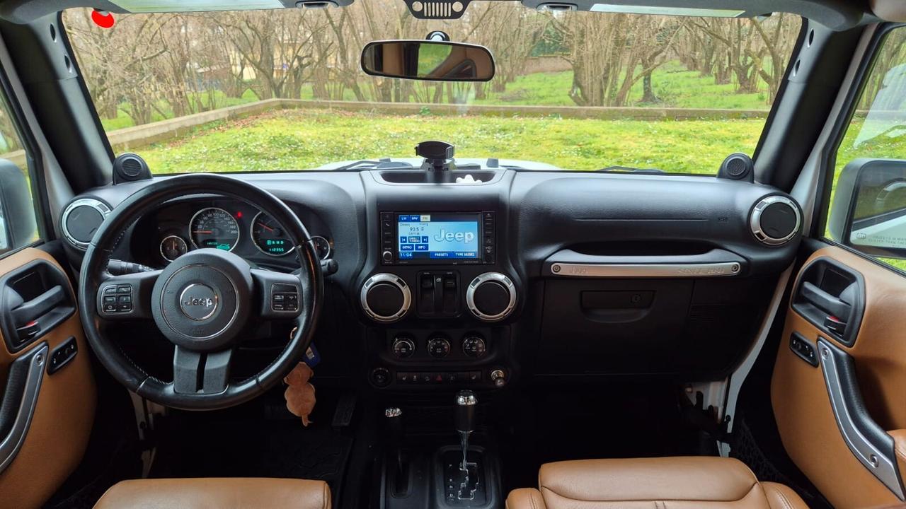 Jeep Wrangler 2.8 CRD DPF Sahara AUTO 2013 PERFETTA leggi testo