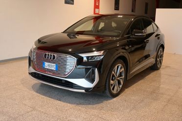 AUDI Q4 SPORTBACK 40 E-TRON 204CV AUTOMATIC S-LINE EDITION ( FARI LED - VIRTUAL COCKPIT - ADAPTIVE CRUISE - AMBIENT LIGHTS - NAVI - MIRROR - PDC - TELECAMERA POST. - CERCHI 20 )