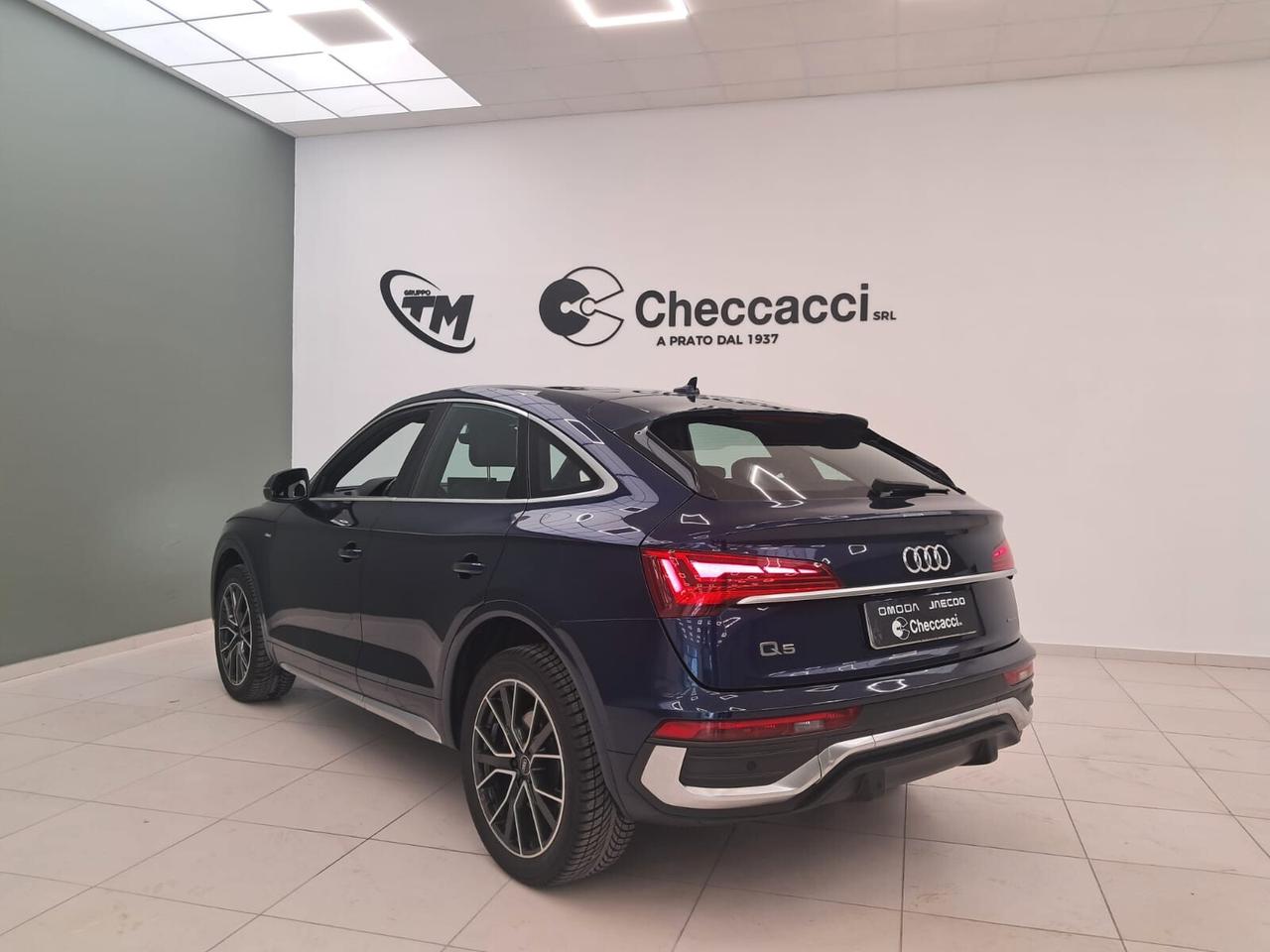 AUDI Q5 Sportback 40 2.0 tdi mhev 12V S line quattro s-tronic IVA ESPOSTA