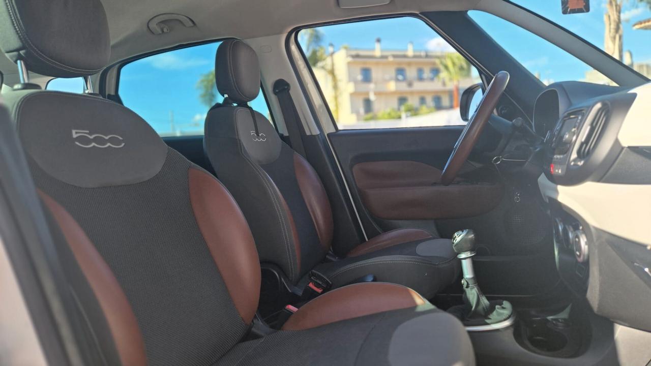 Fiat 500L 1.4 tjt Trekking 120CV Uff Italy Navi USB Pelle