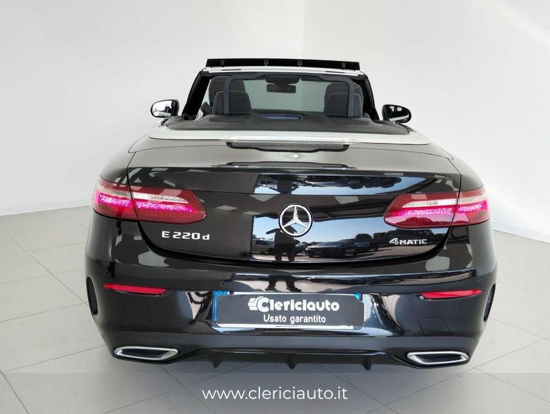 Mercedes-Benz Classe E d Auto 4Matic Cabrio Premium Plus