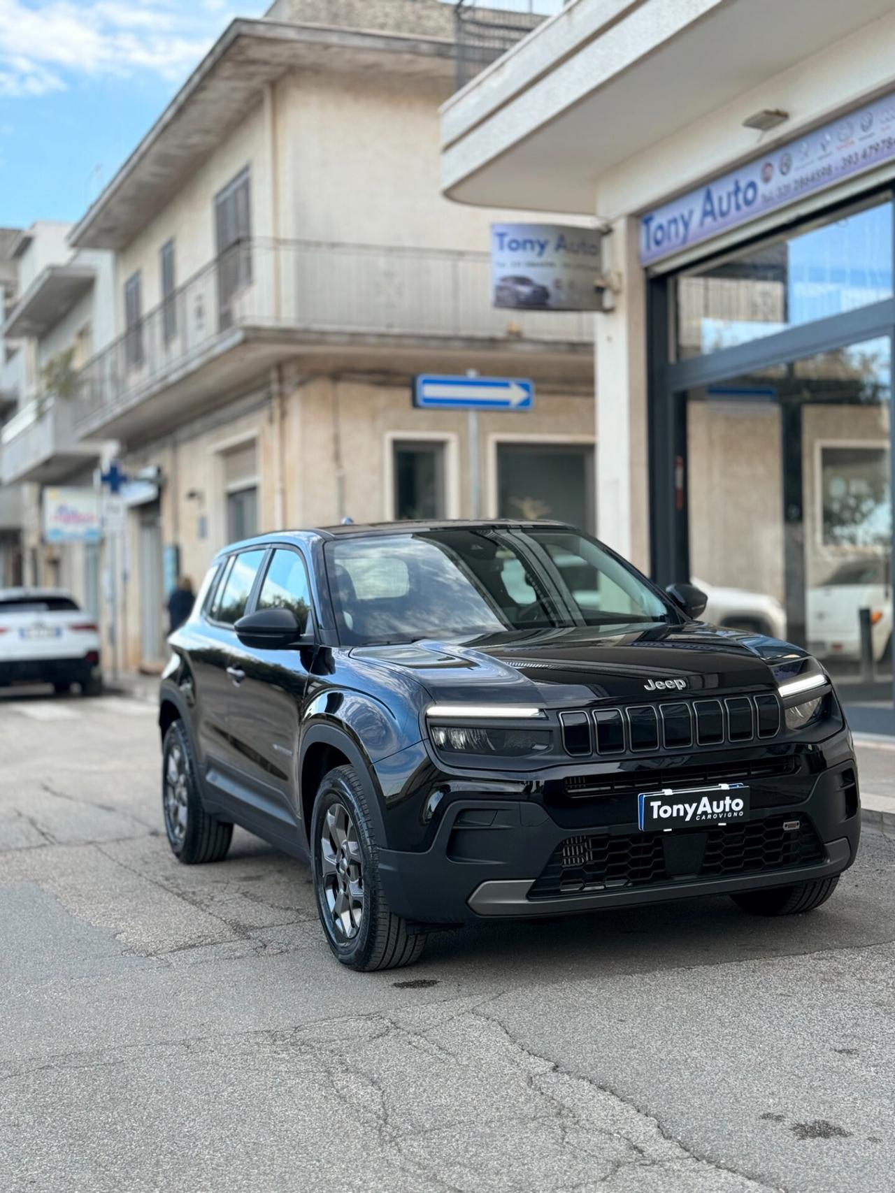 Jeep Avenger 1.2 Turbo 100 CV MHEV BENZINA/ELETTRICA AUTOMATICA CON SOLI 9000N KM, APPLE CARPLAY,VIRTUAL COCKPIT