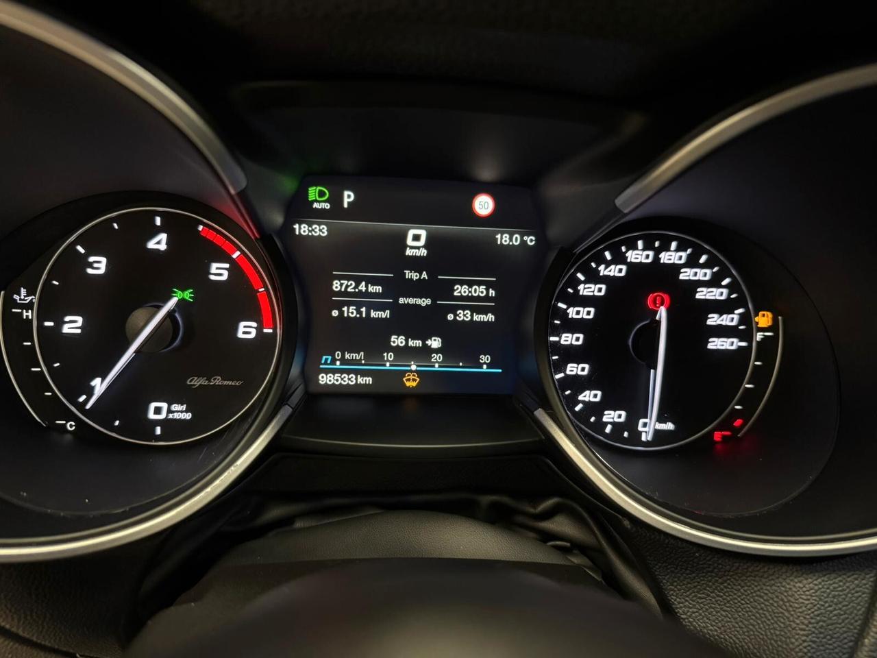 Alfa Romeo Stelvio 2.2 Turbodiesel 190 CV AT8 RWD Executive