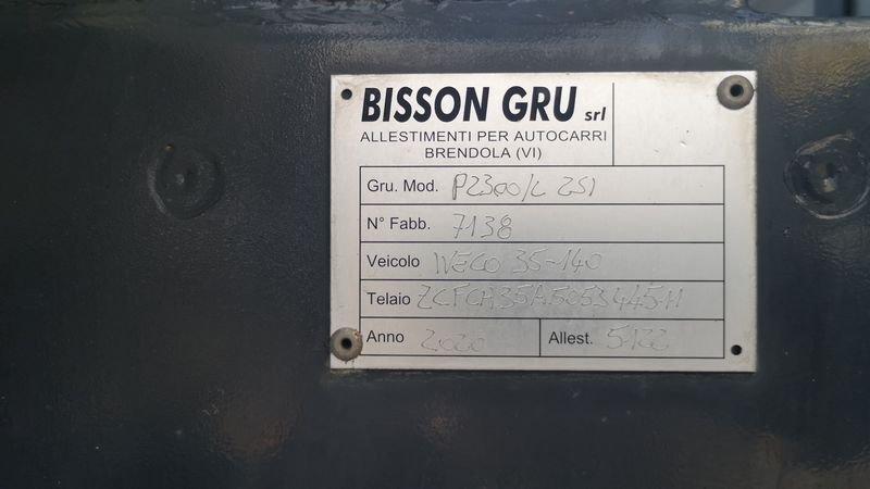 Iveco Daily 35C14 BTor 2.3 HPT PL Cassone con Gru Fassi