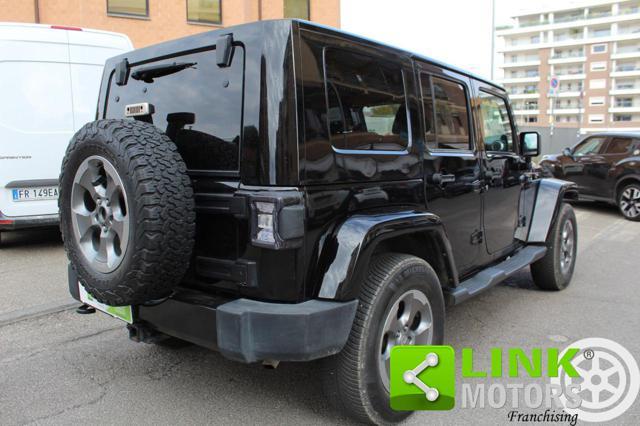 JEEP Wrangler Unlimited 3.6 V6 Sahara Auto con gancio traino