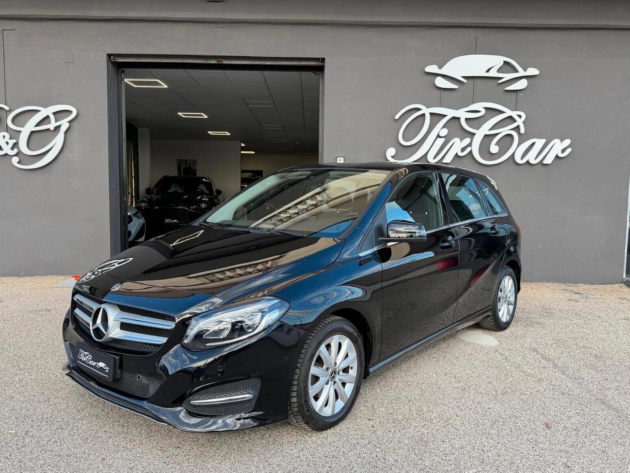 MERCEDES-BENZ CLASSE B160 SPORT 1.5 90CV NAVI OK NEOPATENTATI ANNO 2018