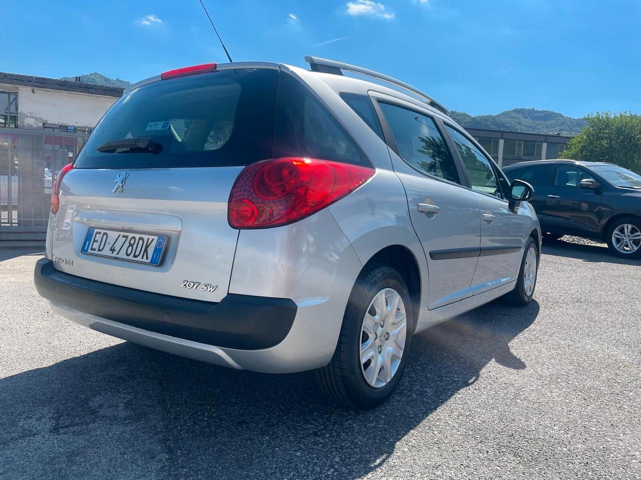 PEUGEOT 207 SW 1.4 BENZINA 95 CV – UNICO PROPRIETARIO