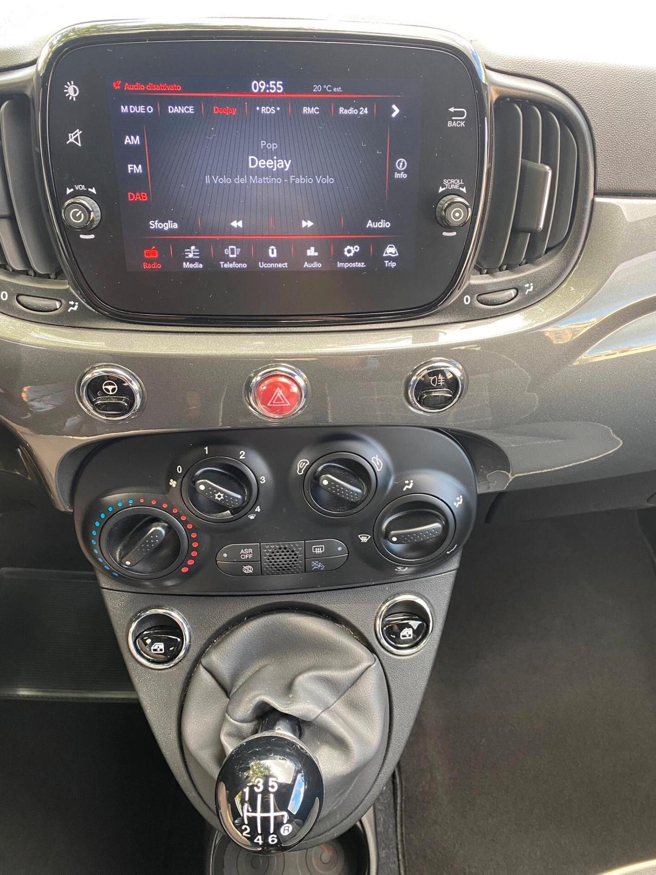 FIAT 500 HYBRID LOUNGE OK NEO PATENTATI