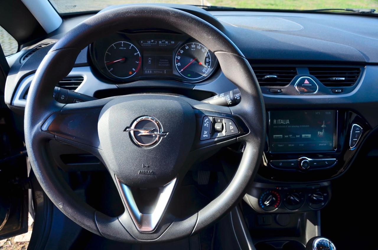 OPEL CORSA 5p 1.4 ADVANCED GPL 90cv, PREZZO REALE, UFF ITALIANA, APPLE ANDROID, A/C, PERMUTE