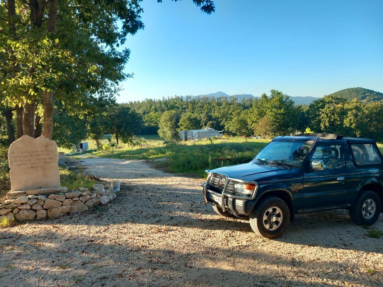 Mitsubishi Pajero Canvas Top vettura con certificazione ASI