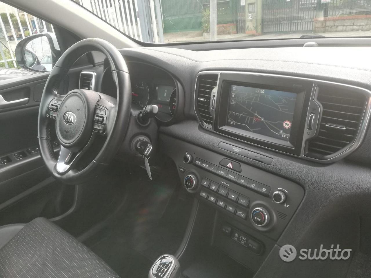 kia sportage 1.6 crdi 115cv led navi euro6b