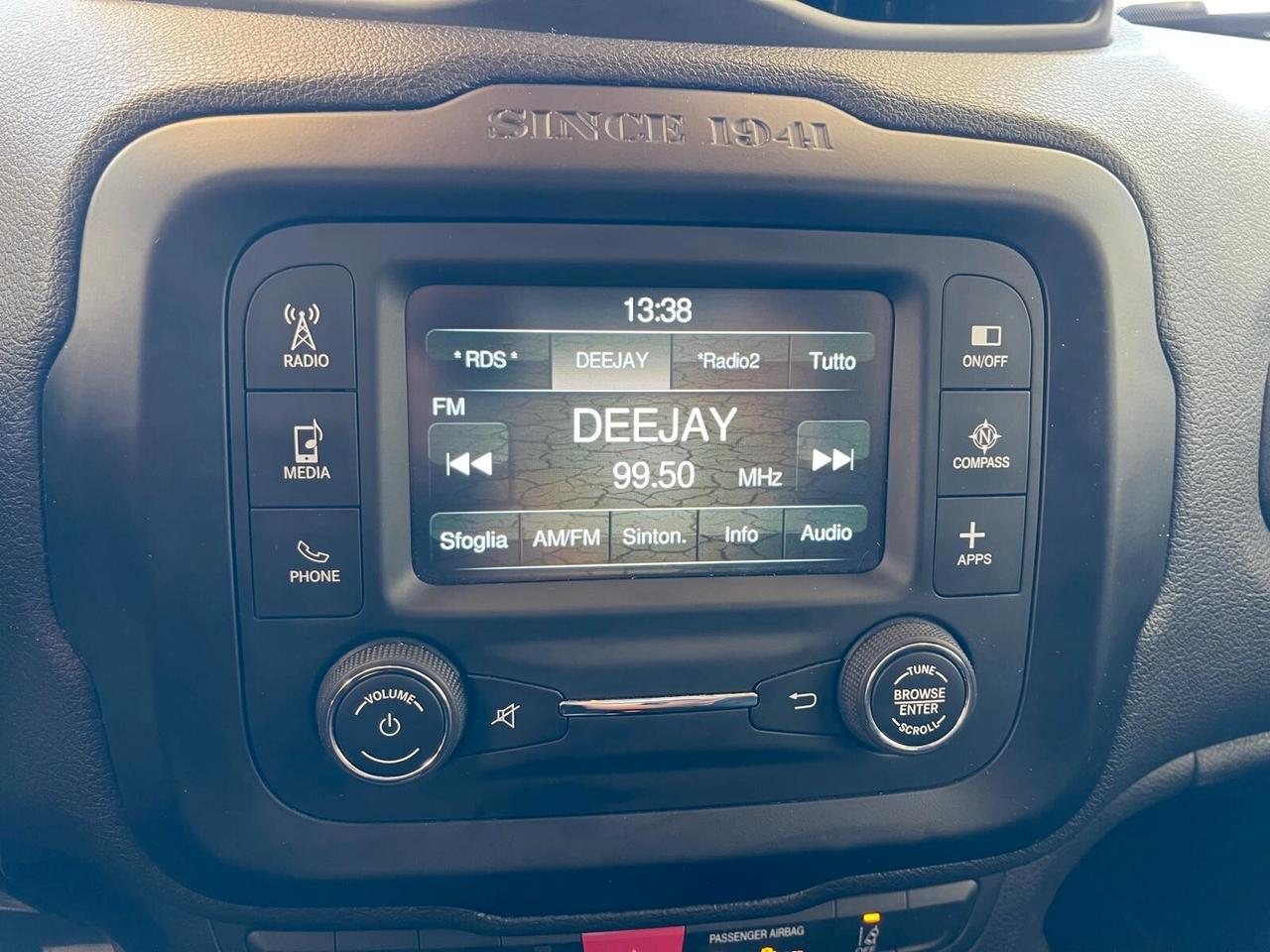 JEEP RENEGADE LIMITED 1.6 DIESEL 120CV