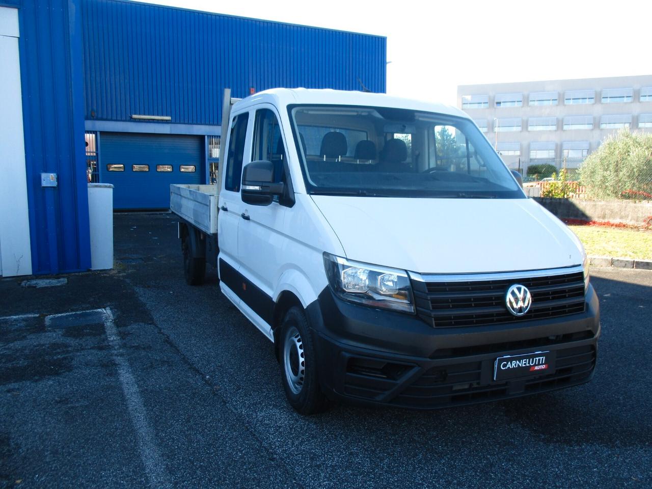 Volkswagen CRAFTER DOPPIA CABINA 7 POSTI CON CASSONE